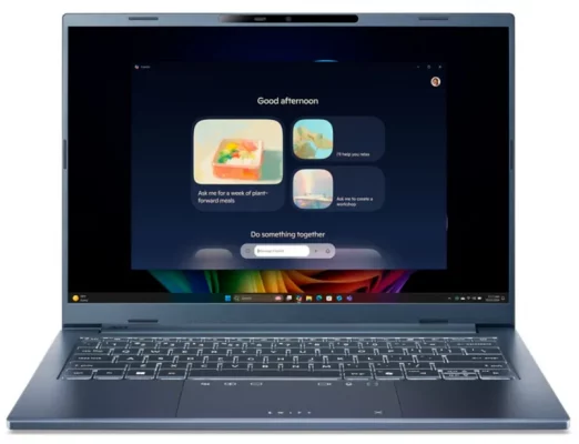 Test acer swift 14GO ai sfg14-75