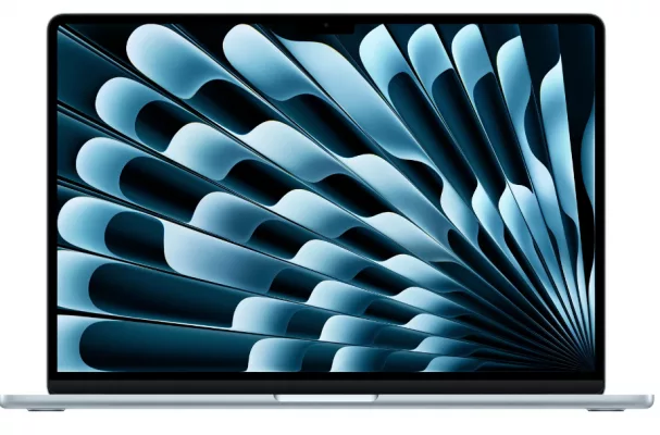 MacBook APPLE MACBOOK AIR 15 256 GO SSD 16 GO RAM PUCE M4 CPU 10 CŒURS GPU 10 CŒURS BLEU CIEL