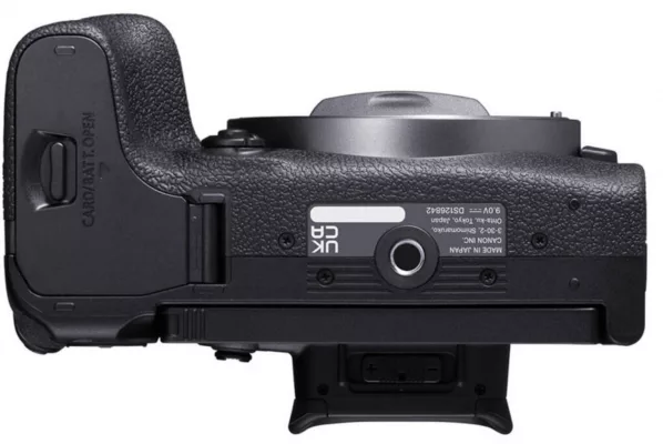 Canon EOS R10 boitier nu dessous