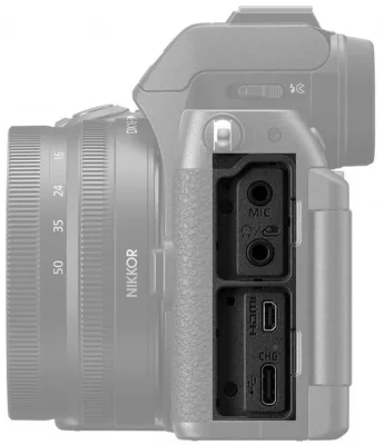 NIKON Z50 II prise micro