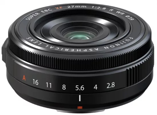 Test Objectif Fujinon XF 27mm f:2.8 R WR Noir Garanti 3 ans
