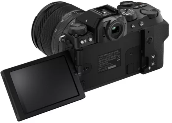 Test Fujifilm X-S20 noir nu