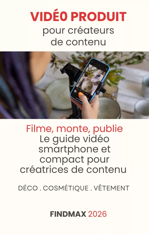Guide vidéo produits pour créatrices de contenu