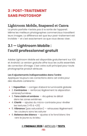 GUIDE CRÉATION DE VIDÉ0 PRODUIT pour créateurs de contenu