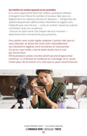 GUIDE CRÉATION DE VIDÉ0 PRODUIT pour créateurs de contenu