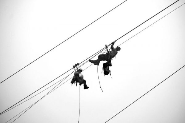 Pablo Arce ouvriers cables electriques toulouse