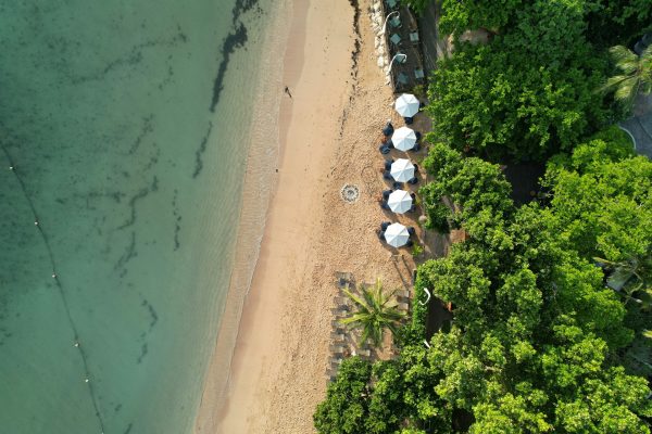 Plage de Nusa Dua à Bali en Indonésie