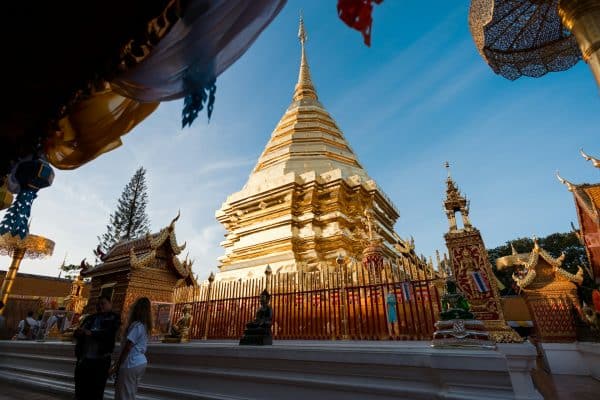 Wat Phra That Doi Suthep Chiang Mai, en Thailande