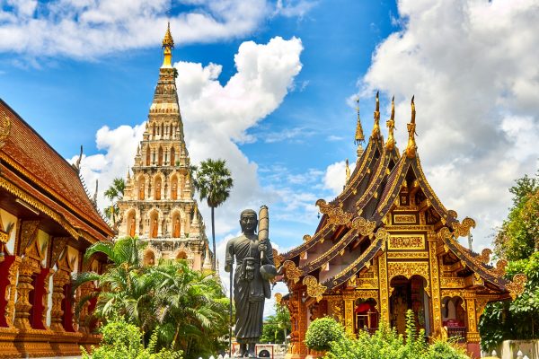 Le palais royal à Bangkok en Thaïllande