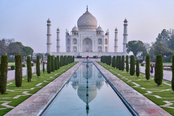 Taj-Mahal en Inde