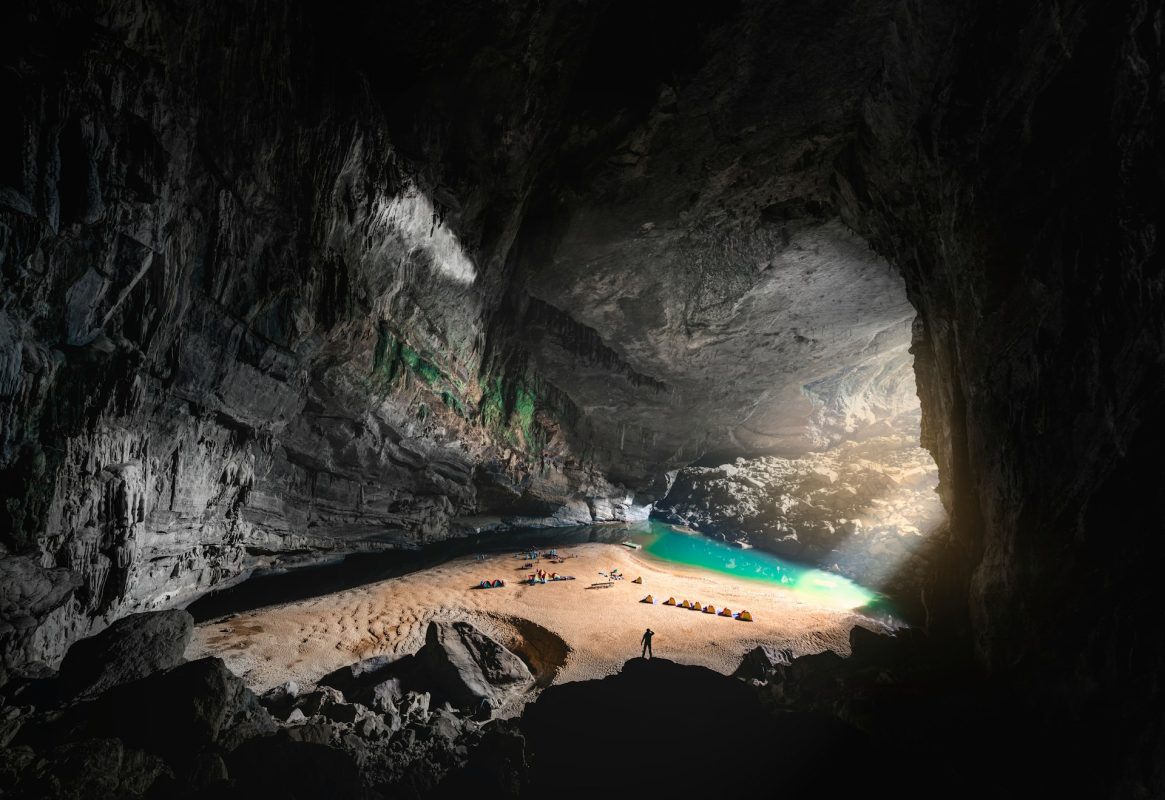 Grotte de Hang En, dans le parc national de Phong Nha-Ke Bang, au Vietnam